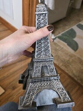 Melannco Silver EiffelTower Bookends